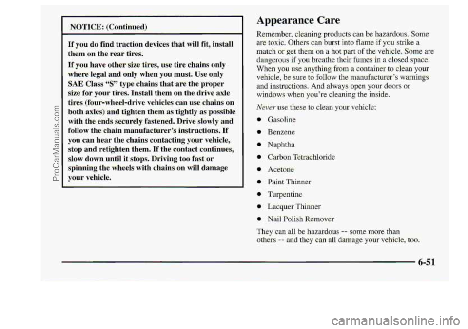 CHEVROLET S10 1998  Owners Manual ProCarManuals.com 