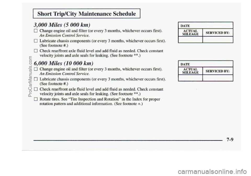 CHEVROLET S10 1998  Owners Manual DATE 
DATE I 
ProCarManuals.com 