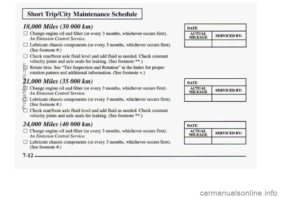 CHEVROLET S10 1998 Owners Manual I RATE I
7-12
t
ProCarManuals.com CHEVROLET S10 1998 Owners Manual I RATE I
7-12
t
ProCarManuals.com