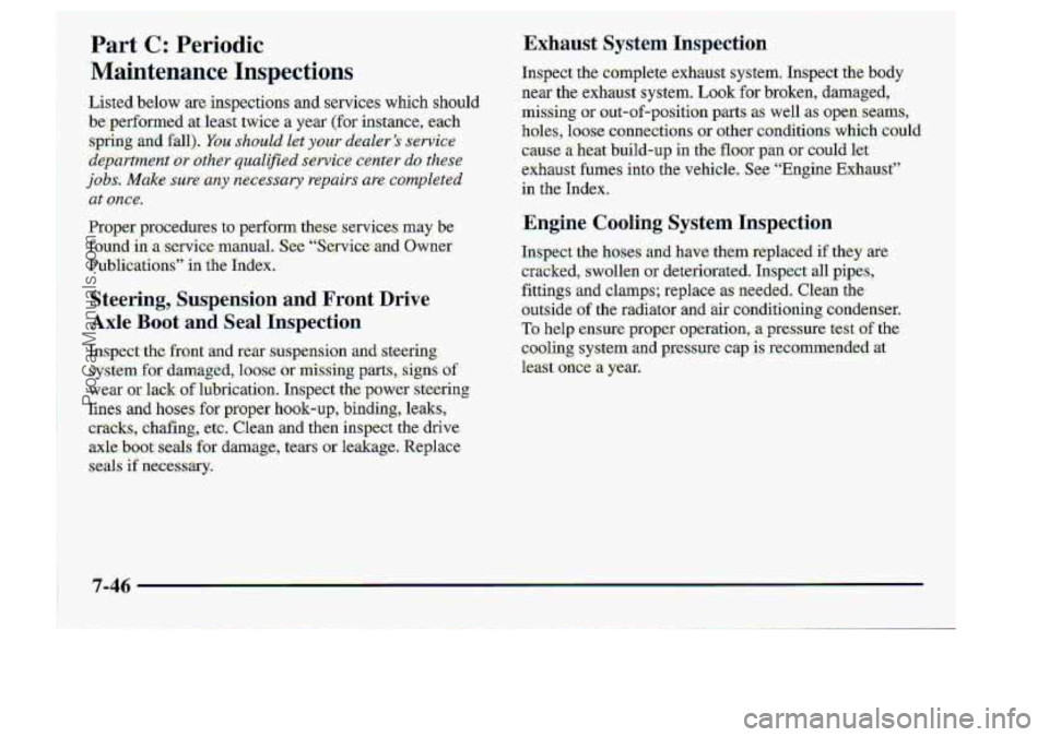 CHEVROLET S10 1998  Owners Manual 7-46 
ProCarManuals.com 
