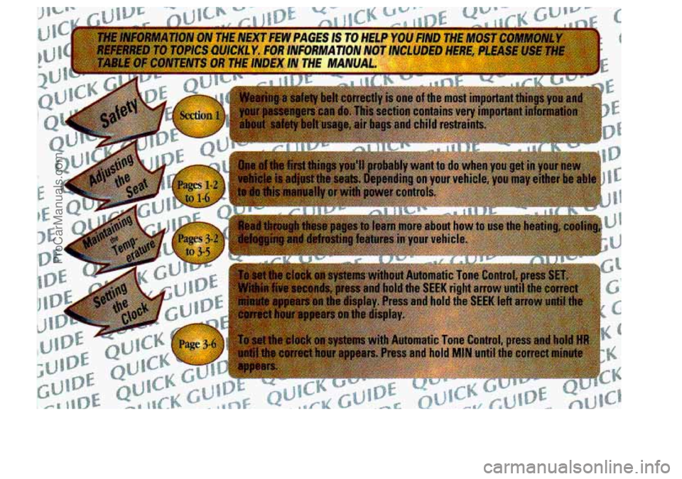 CHEVROLET S10 1998 Owners Manual ProCarManuals.com CHEVROLET S10 1998 Owners Manual ProCarManuals.com