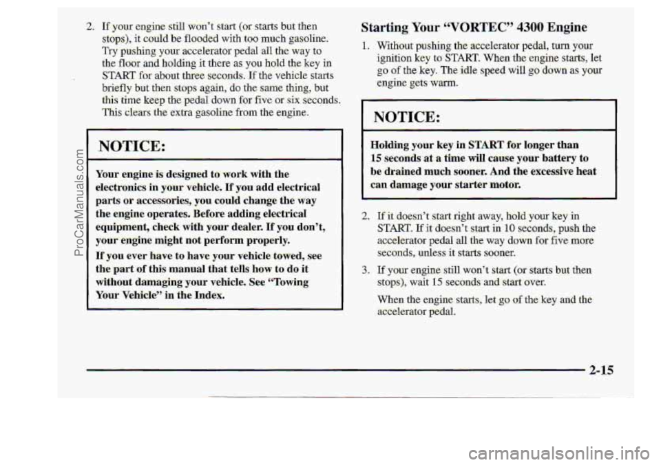 CHEVROLET S10 1998 Manual PDF ProCarManuals.com CHEVROLET S10 1998 Manual PDF ProCarManuals.com