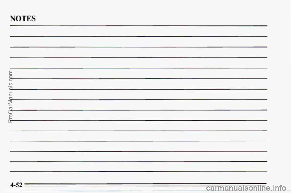 CHEVROLET TRACKER 1995 Owners Manual NOTES
ProCarManuals.com CHEVROLET TRACKER 1995 Owners Manual NOTES
ProCarManuals.com