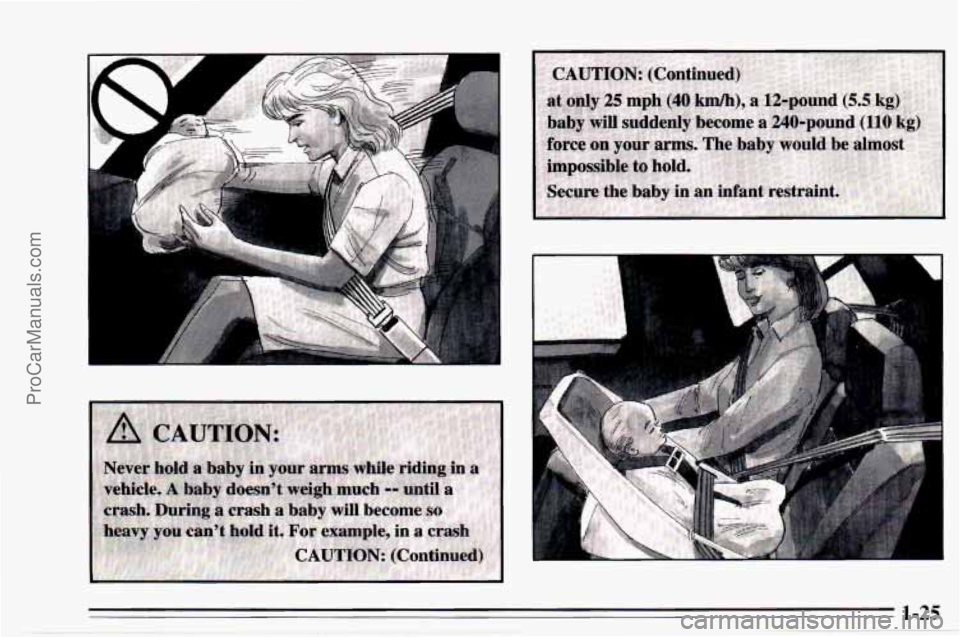 CHEVROLET TRACKER 1995 Owners Guide ProCarManuals.com 