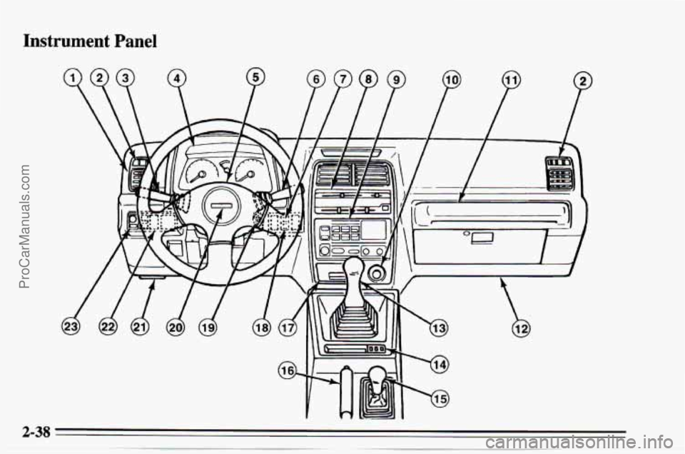 CHEVROLET TRACKER 1995 Owners Manual Instrument Panel
ProCarManuals.com CHEVROLET TRACKER 1995 Owners Manual Instrument Panel
ProCarManuals.com