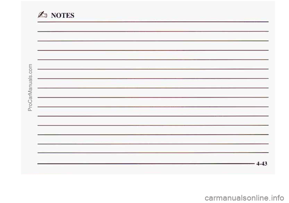 CHEVROLET VENTURE 1998  Owners Manual fi NOTES 
4-43 
ProCarManuals.com 