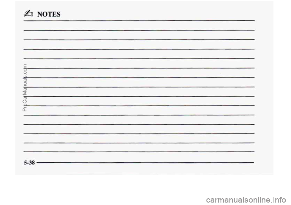 CHEVROLET VENTURE 1998 Owners Manual b% NOTES
5-38
ProCarManuals.com CHEVROLET VENTURE 1998 Owners Manual b% NOTES
5-38
ProCarManuals.com