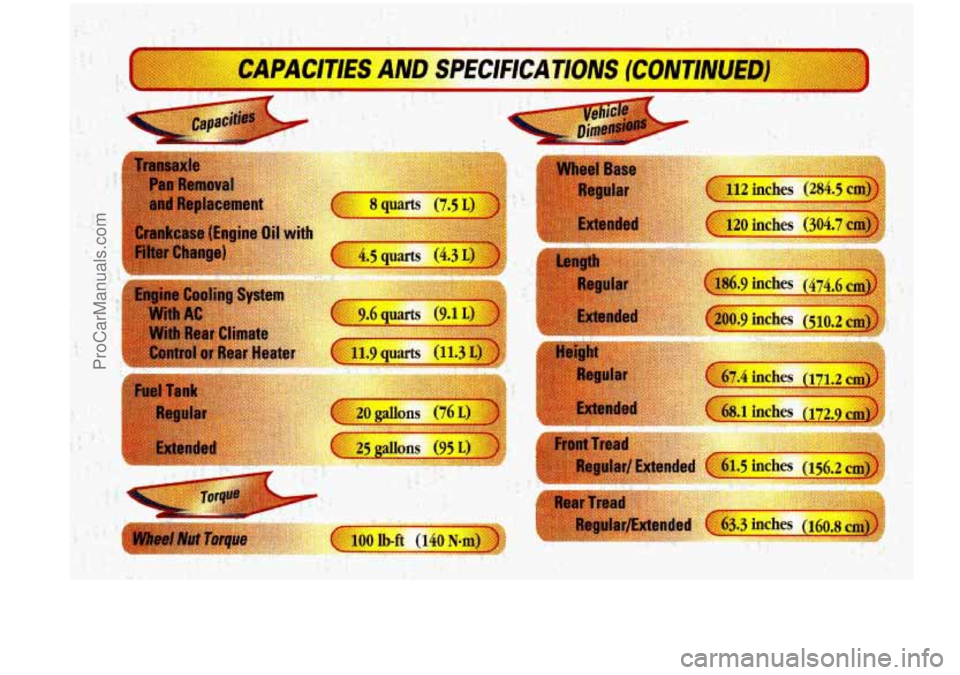 CHEVROLET VENTURE 1998 Owners Manual .: .. - ,: . .. .. . .. ., .. - . .. :/ :. ,.:a
m
CAPACITIES An
LOO lb
.=:
ProCarManuals.com CHEVROLET VENTURE 1998 Owners Manual .: .. - ,: . .. .. . .. ., .. - . .. :/ :. ,.:a
m
CAPACITIES An
LOO lb
.=:
ProCarManuals.com