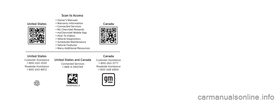 CHEVROLET SILVERADO 2024 Owners Manual 2024 Silverado 2500 HD/3500 HD
Silverado 2500 HD/3500 HD
Owner’s Manual
United States
Scan to Access
United States and CanadaCustomer Assistance1-800-263-3777
Connected Services
1-888-4-ONSTAR
Cust CHEVROLET SILVERADO 2024 Owners Manual 2024 Silverado 2500 HD/3500 HD
Silverado 2500 HD/3500 HD
Owner’s Manual
United States
Scan to Access
United States and CanadaCustomer Assistance1-800-263-3777
Connected Services
1-888-4-ONSTAR
Cust