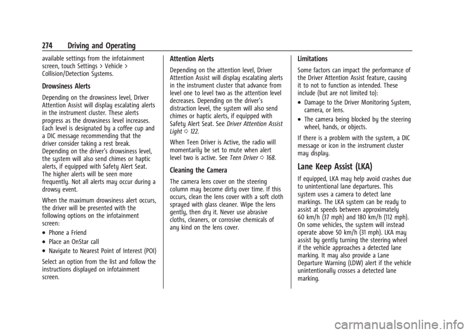 CHEVROLET SILVERADO EV 2024 Owners Manual Chevrolet Silverado EV Owner Manual (GMNA-Localizing-U.S./Canada-
16702912) - 2024 - CRC - 1/17/23
274 Driving and Operating
available settings from the infotainment
screen, touch Settings > Vehicle > CHEVROLET SILVERADO EV 2024 Owners Manual Chevrolet Silverado EV Owner Manual (GMNA-Localizing-U.S./Canada-
16702912) - 2024 - CRC - 1/17/23
274 Driving and Operating
available settings from the infotainment
screen, touch Settings > Vehicle >