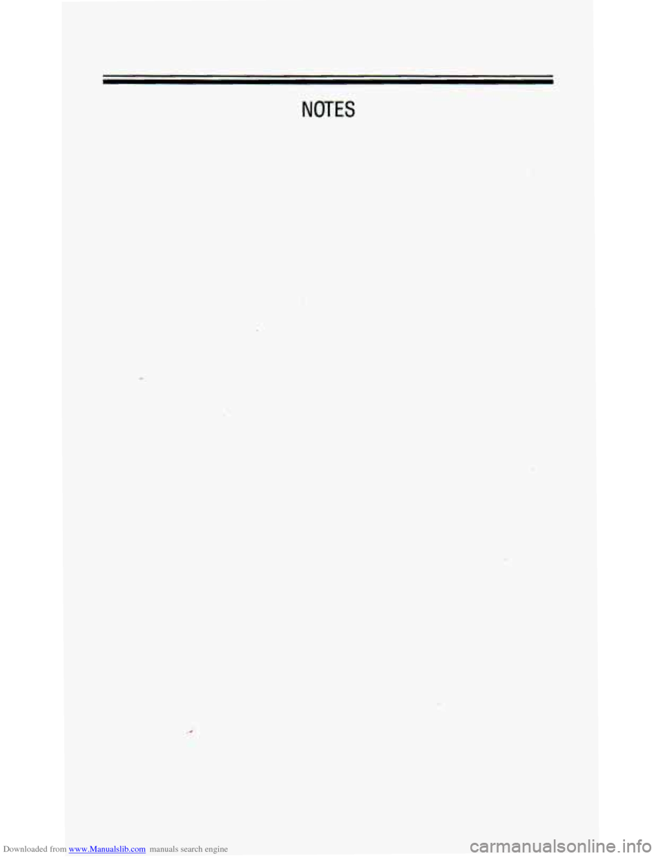 CHEVROLET ASTRO PASSENGER 1993 1.G Owners Manual Downloaded from www.Manualslib.com manuals search engine NOTES CHEVROLET ASTRO PASSENGER 1993 1.G Owners Manual Downloaded from www.Manualslib.com manuals search engine NOTES