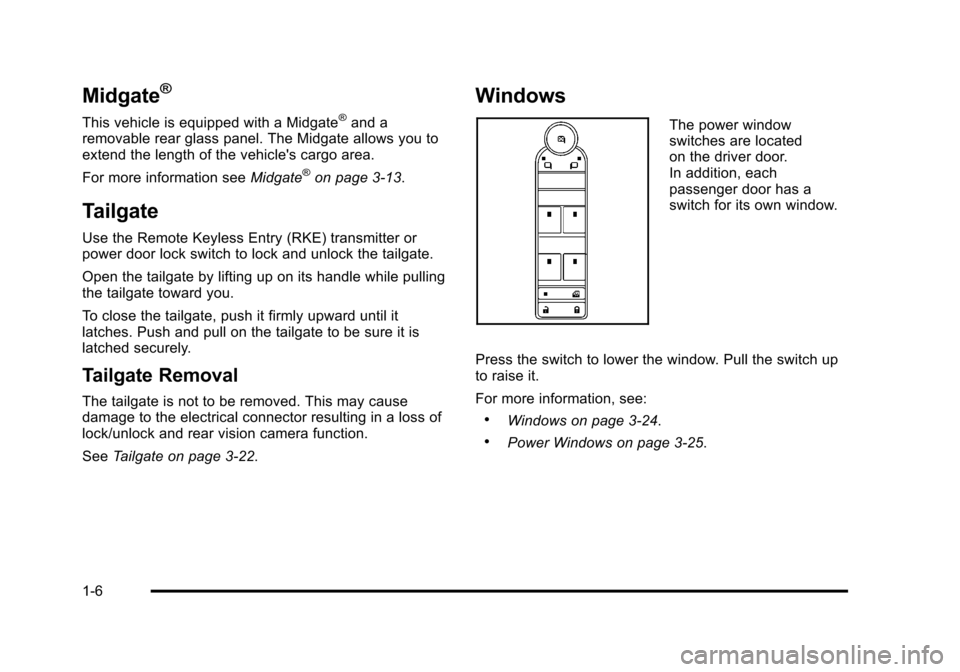 CHEVROLET AVALANCHE 2010 2.G User Guide 