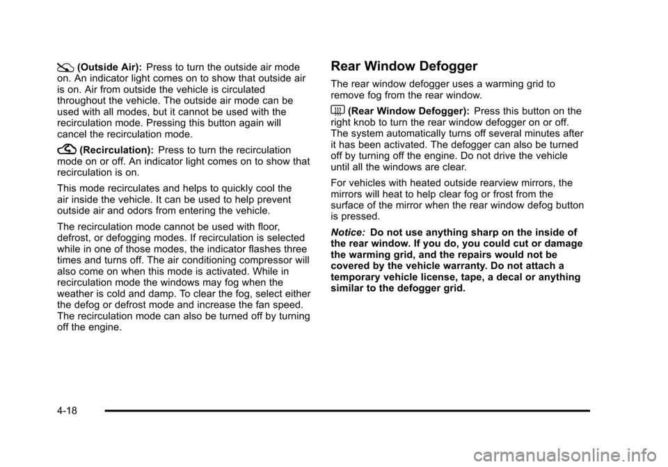 CHEVROLET AVALANCHE 2010 2.G Owners Manual  CHEVROLET AVALANCHE 2010 2.G Owners Manual