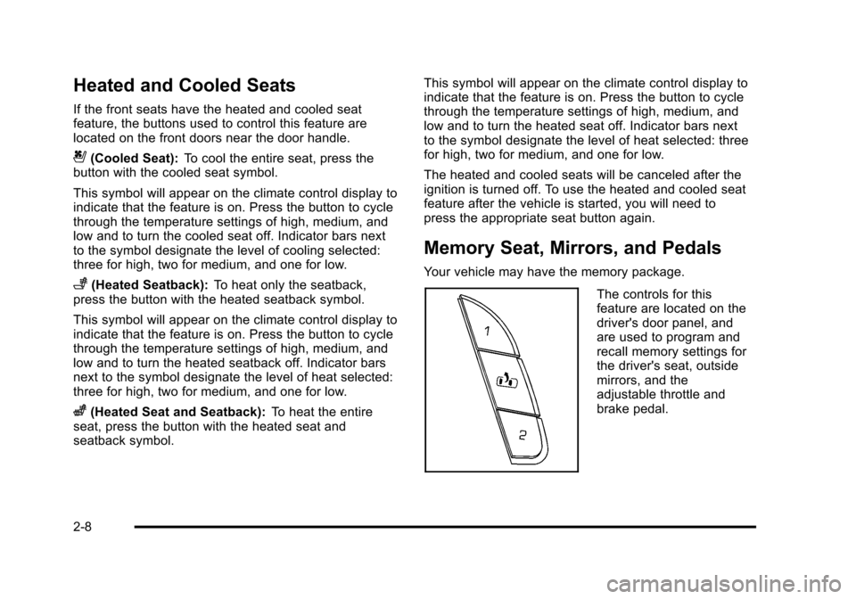 CHEVROLET AVALANCHE 2010 2.G Service Manual 