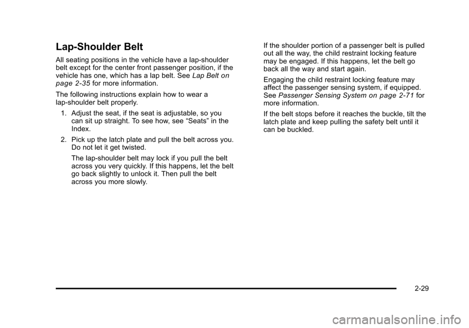 CHEVROLET AVALANCHE 2010 2.G Repair Manual CHEVROLET AVALANCHE 2010 2.G Repair Manual