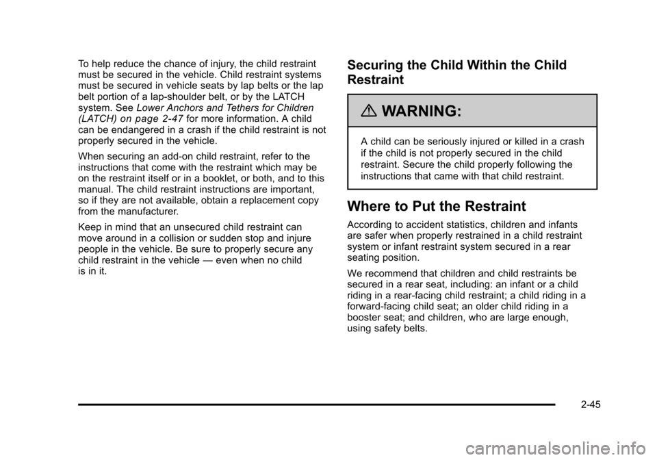 CHEVROLET AVALANCHE 2010 2.G Manual PDF 