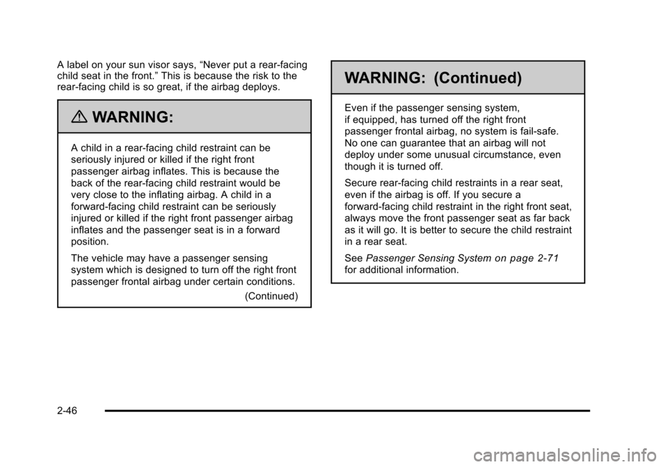 CHEVROLET AVALANCHE 2010 2.G Manual PDF 