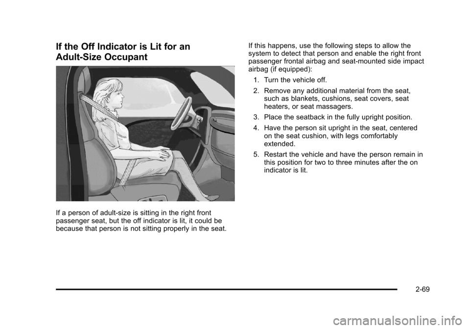 CHEVROLET AVEO 2010 1.G Owners Manual 