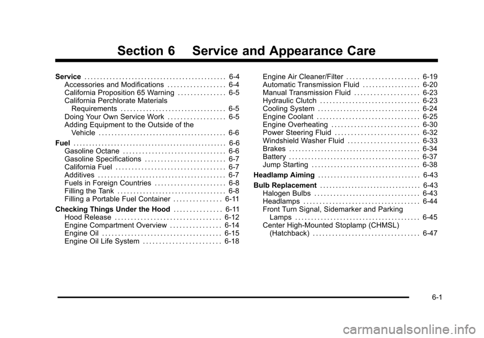 CHEVROLET AVEO 2010 1.G Owners Manual CHEVROLET AVEO 2010 1.G Owners Manual