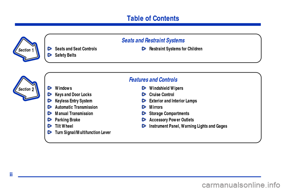 CHEVROLET C3500 HD 2001 4.G Owners Manual CHEVROLET C3500 HD 2001 4.G Owners Manual, Page 4