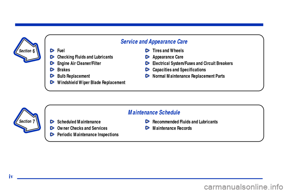 CHEVROLET C3500 HD 2001 4.G Owners Manual CHEVROLET C3500 HD 2001 4.G Owners Manual, Page 6