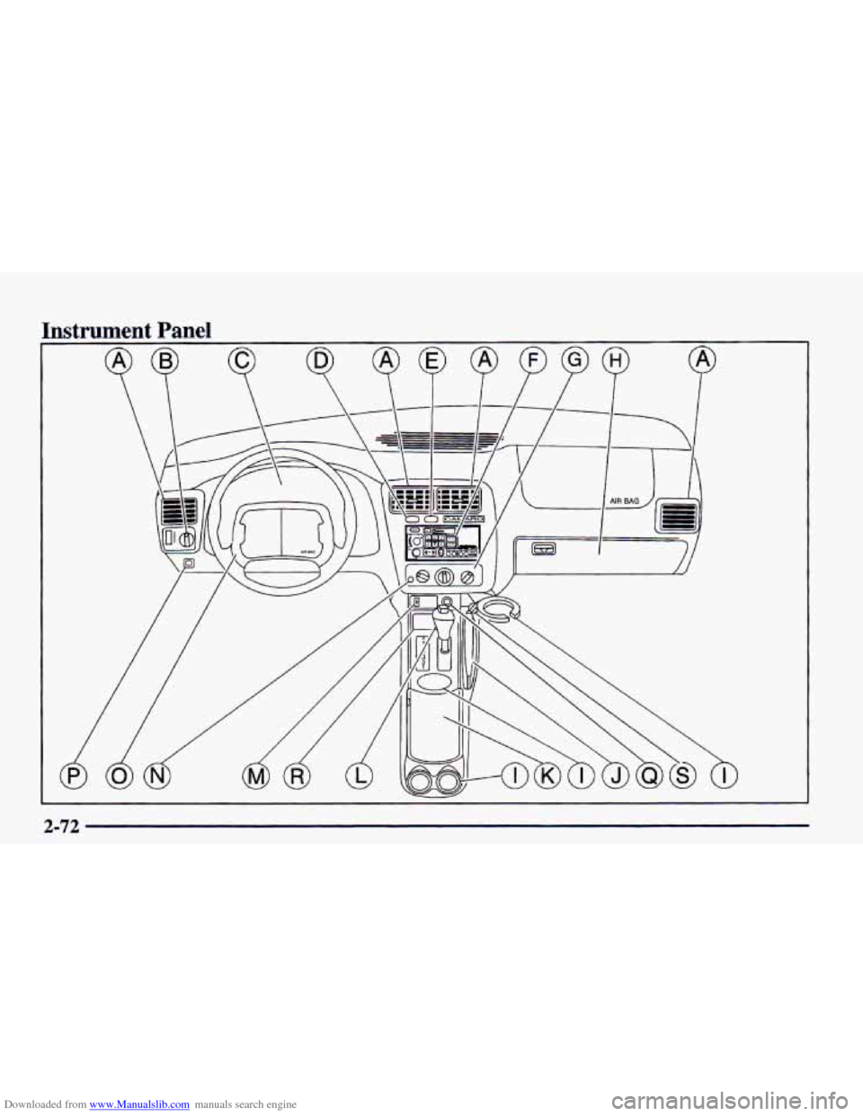 CHEVROLET CAMARO 1998 4.G Owners Manual Downloaded from www.Manualslib.com manuals search engine L 
2-72   