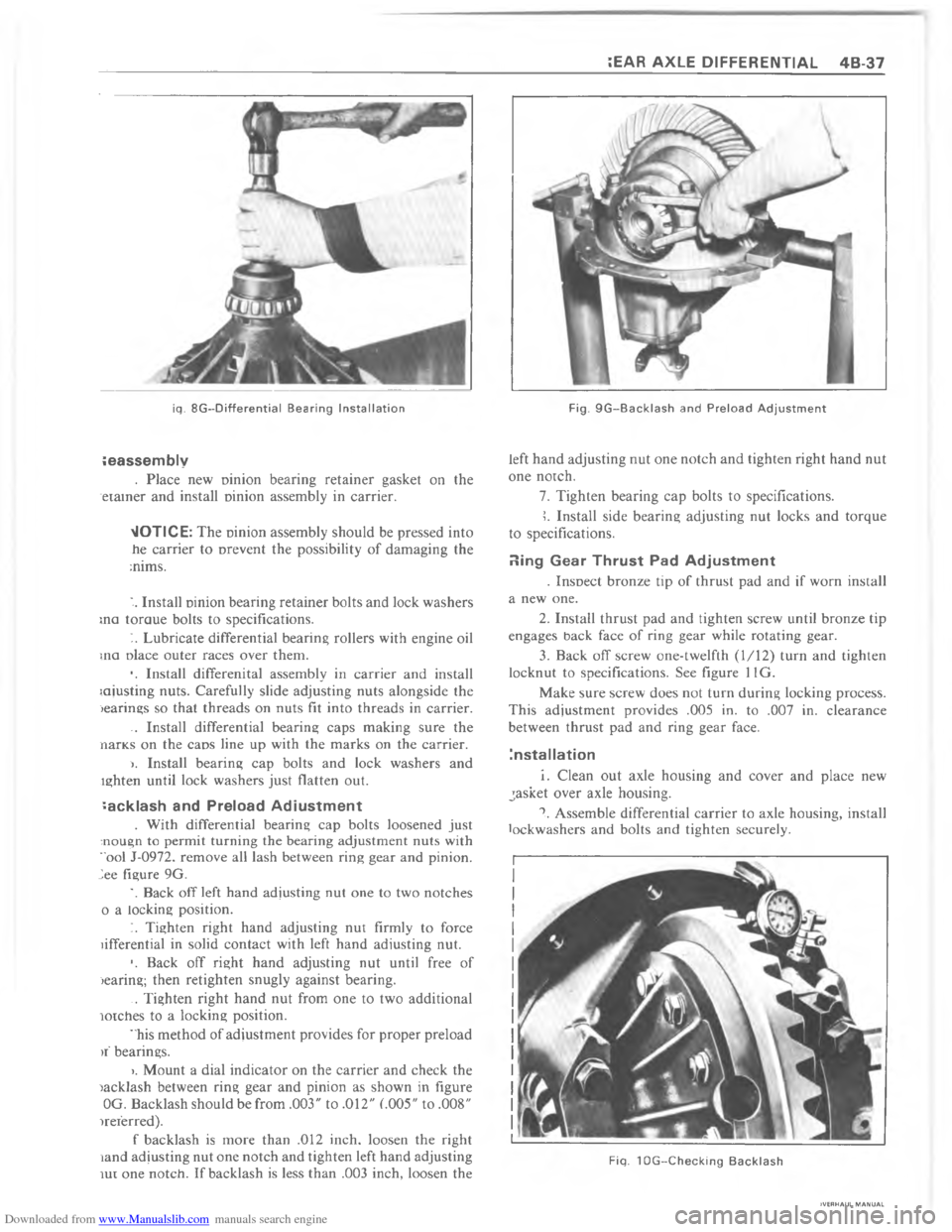 CHEVROLET CAMARO 1980 2.G Workshop Manual Downloaded from www.Manualslib.com manuals search engine  > !!	 ? A*F4     & BB      /    F  (       	 

8




7

A

>


:

6
