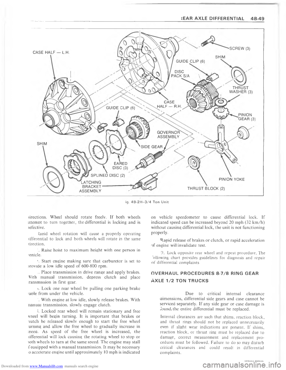CHEVROLET CAMARO 1980 2.G Workshop Manual Downloaded from www.Manualslib.com manuals search engine  > !!	 ??# 0 7<
$  %$* S  4%
%(
(&  ( 7<
&( L
$1 5$ V
+%#+
0$% # 7<
$ 
%$* S #4%