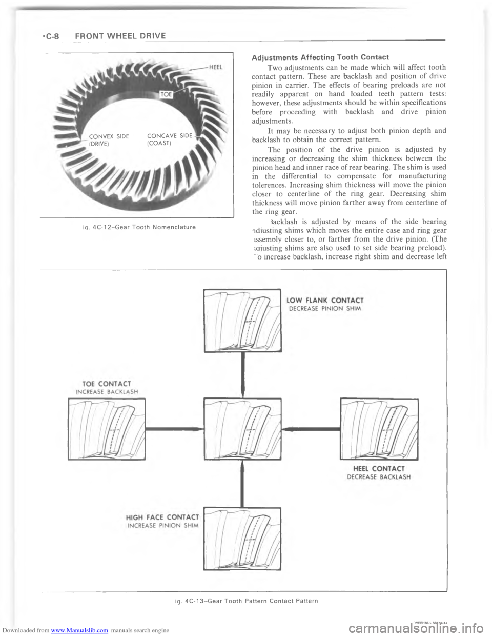 CHEVROLET CAMARO 1980 2.G Workshop Manual Downloaded from www.Manualslib.com manuals search engine ?  !    	  "                  
 

!










	

	




9



*  