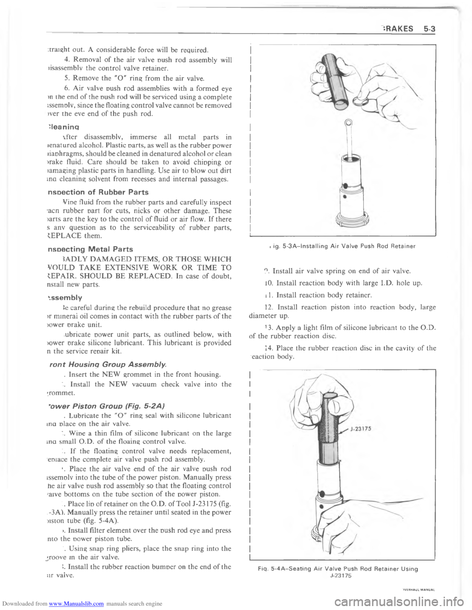 CHEVROLET CAMARO 1980 2.G Workshop Manual Downloaded from www.Manualslib.com manuals search engine   @ 	    &     	         	  	
8> )             	        