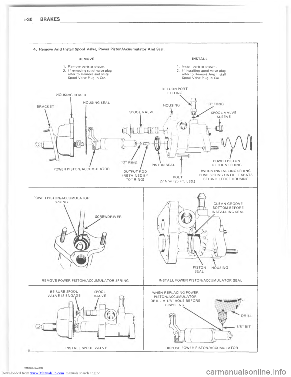 CHEVROLET MALIBU 1980 4.G Workshop Manual Downloaded from www.Manualslib.com manuals search engine @  * ( + + ( ) 
% ,   ()    , 2   #
% ,   ()      $ 
% ,   () 
 , ,  2 $  2  
  , ,   2 $  2   
      2  
