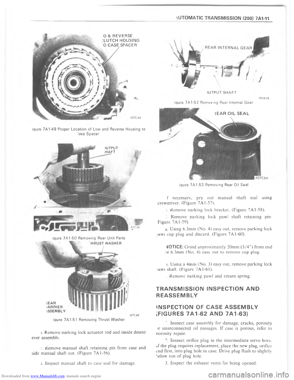 CHEVROLET CAMARO 1980 2.G Workshop Manual Downloaded from www.Manualslib.com manuals search engine 	 	 	  C A   

	
!$7\)

!$7\)/
#
"
!$7\)




?


1



	




	

