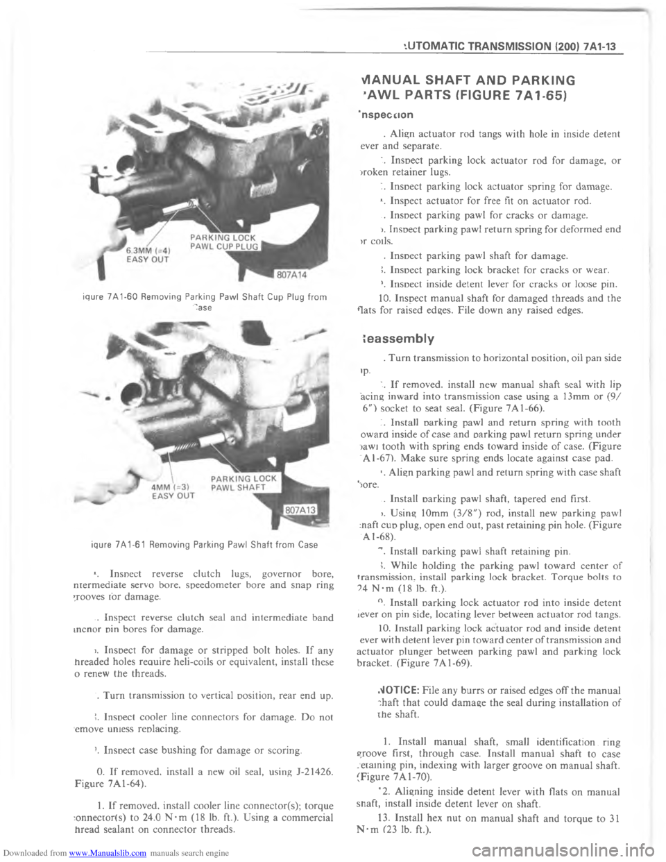 CHEVROLET CAMARO 1980 2.G Workshop Manual Downloaded from www.Manualslib.com manuals search engine 	 	 	    C A !$7)/- A   E   -&01$(7 /8$(7 =* #46 ). *)7 4/0&

!$
>
	

:

6


;
