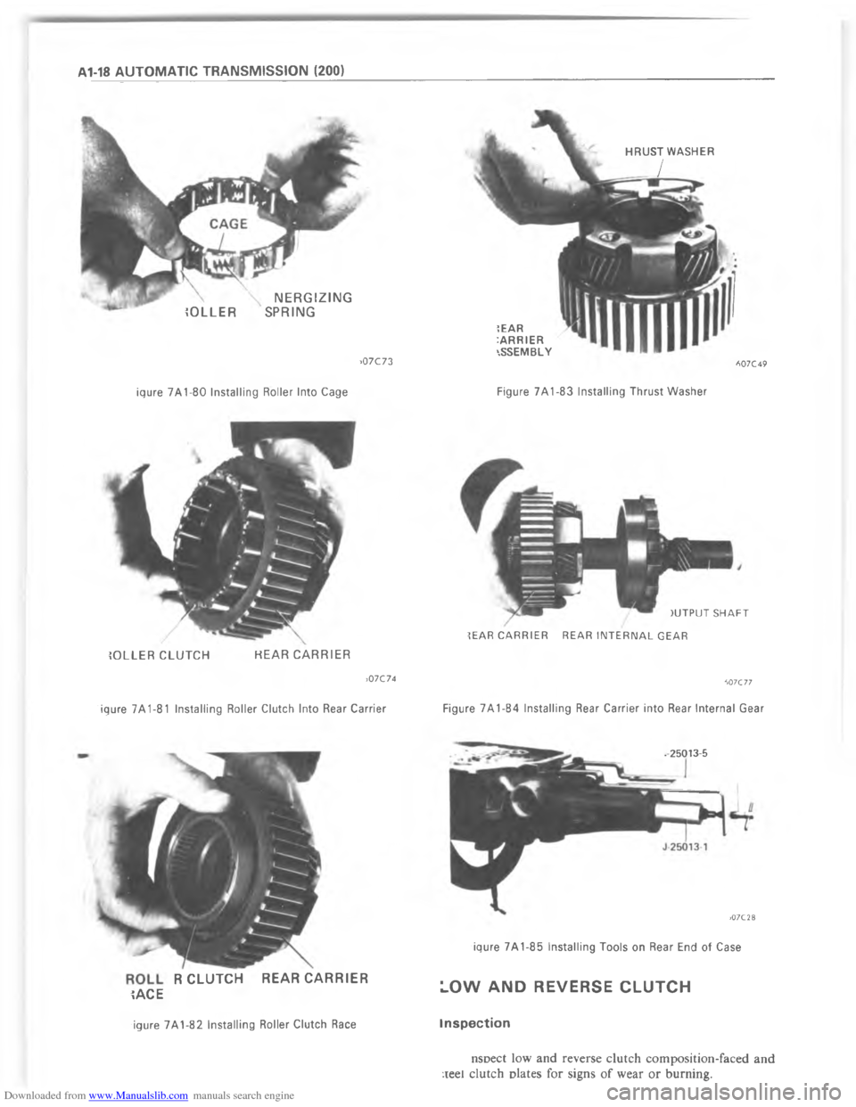CHEVROLET CAMARO 1980 2.G Workshop Manual Downloaded from www.Manualslib.com manuals search engine A 	 	 	  C* ! * ) 1  L  ! 1
\)
E

!!$7 #

$+

#

!$
 

!L

!$7

  