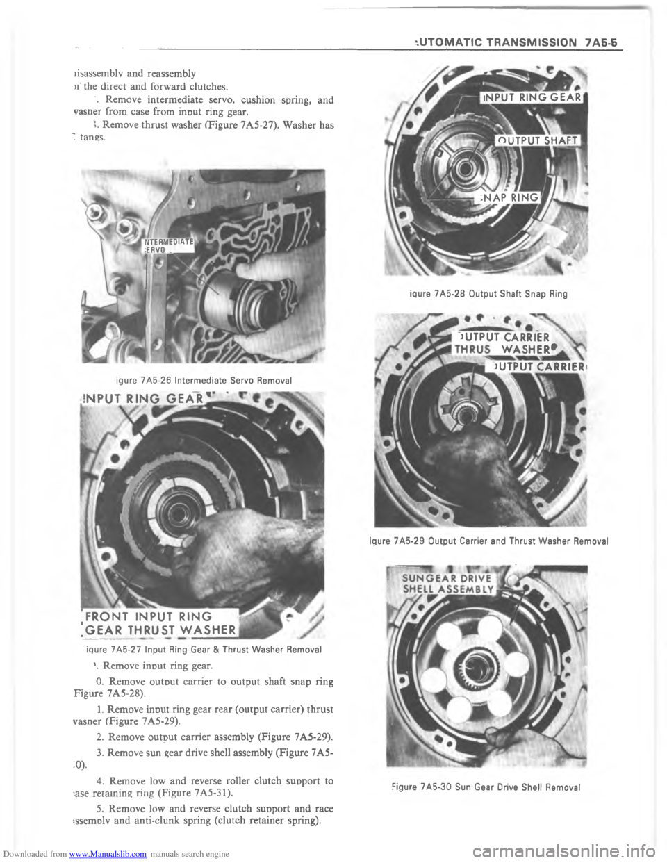 CHEVROLET CAMARO 1980 2.G Workshop Manual Downloaded from www.Manualslib.com manuals search engine   	    	   	           A  @ @ 	           

;

<
A

S!$7

!

!$7\)
=
8B