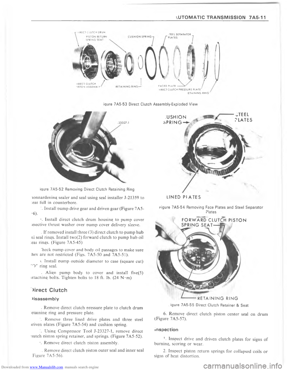 CHEVROLET CAMARO 1980 2.G Workshop Manual Downloaded from www.Manualslib.com manuals search engine   	    	   	           A  @   4   	           	
 	           
             
