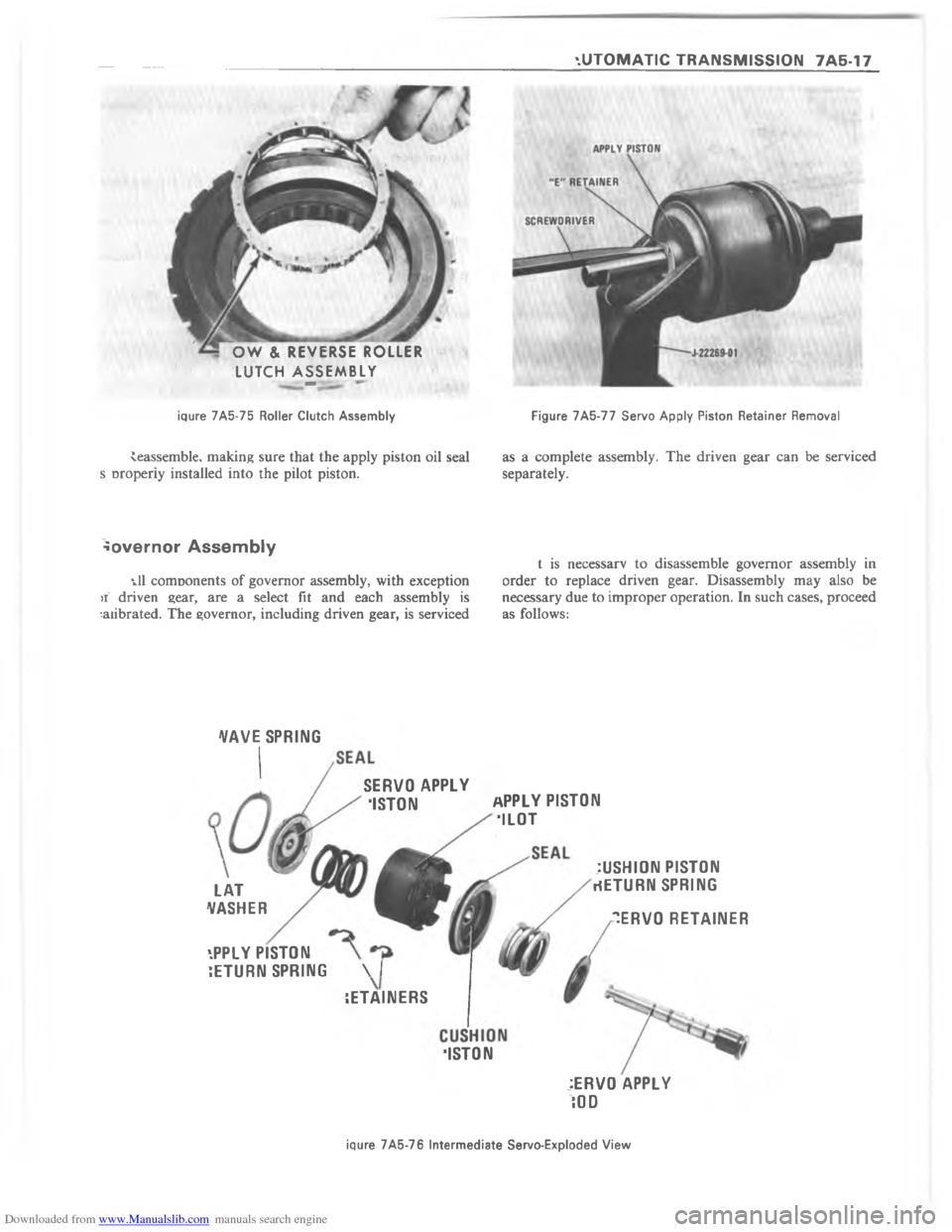 CHEVROLET CAMARO 1980 2.G Workshop Manual Downloaded from www.Manualslib.com manuals search engine !$7)/- A  @ A @  0**-/ *)6+# %%-&2*3
\)
	

&

!








	








	

 

E  