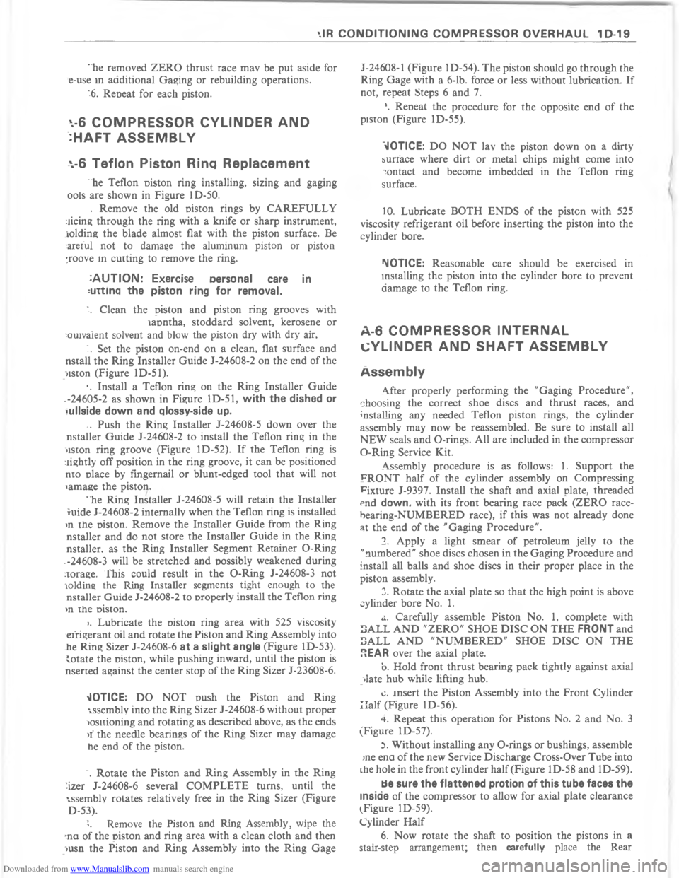 CHEVROLET MONTE CARLO 1980 3.G Owners Manual Downloaded from www.Manualslib.com manuals search engine  	              L * ) ,           	  

7





8