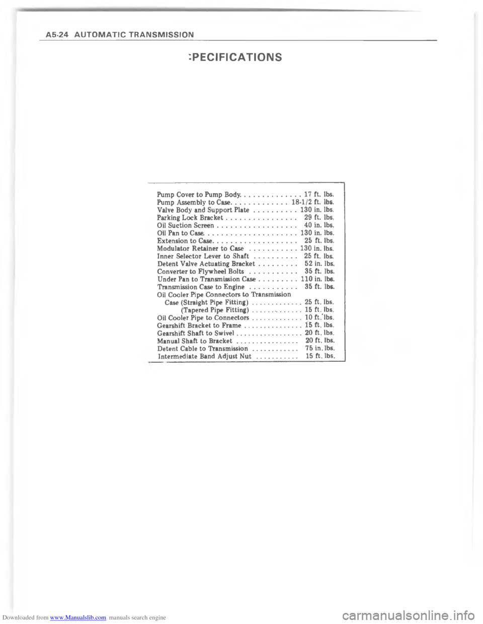 CHEVROLET CAMARO 1980 2.G Workshop Manual Downloaded from www.Manualslib.com manuals search engine !	A  @  C ?    	    	   	          SSSSSSSSSSSSSSSSSSSSSS      9    