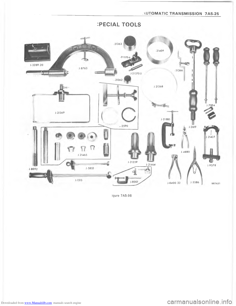 CHEVROLET CAMARO 1980 2.G Workshop Manual Downloaded from www.Manualslib.com manuals search engine   	    	   	           A  @  C @ 	
L
L

L
L
L
L
L

L
L
L
L
L
L
L
L
L

!  