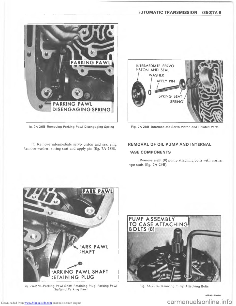 CHEVROLET CAMARO 1980 2.G Workshop Manual Downloaded from www.Manualslib.com manuals search engine   	    	   	             @ L A  !$79 A   C E     - & 0 1 $ ( 7    / 8 $ ( 7    = *  $% - ( 7  7 $( 7 