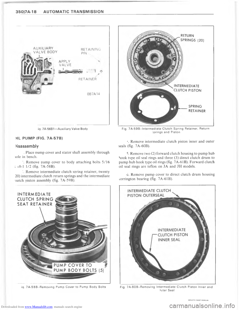 CHEVROLET CAMARO 1980 2.G Workshop Manual Downloaded from www.Manualslib.com manuals search engine   @  L A      	    	   	          >   
	




	
A





!$7


8

7
%