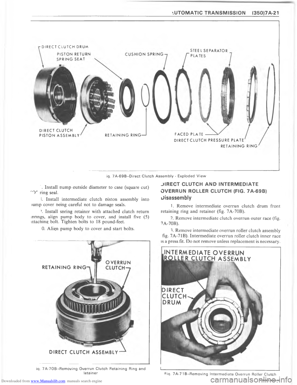 CHEVROLET CAMARO 1980 2.G Workshop Manual Downloaded from www.Manualslib.com manuals search engine   	    	   	             @  A  C   	              
  	 	    	       
   	      