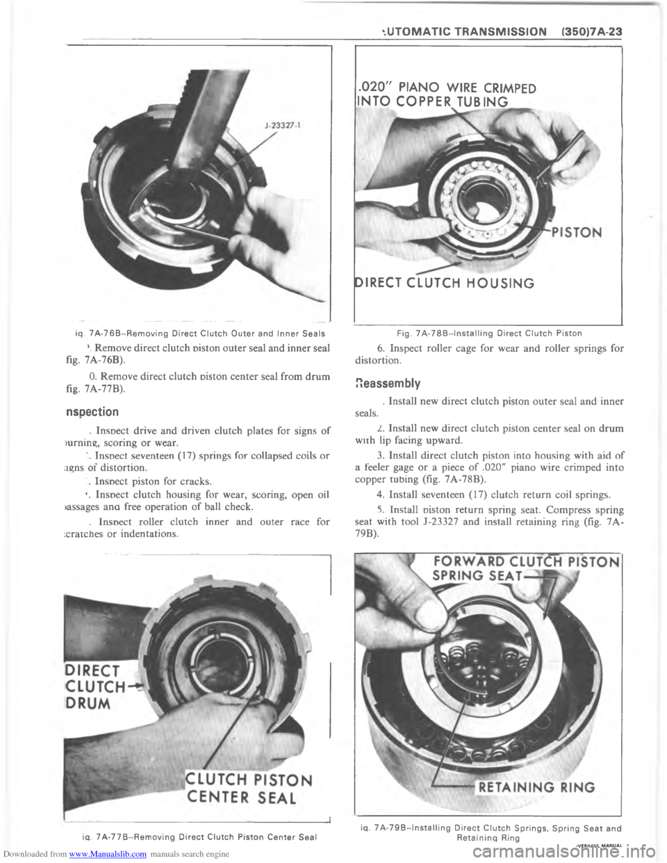 CHEVROLET CAMARO 1980 2.G Workshop Manual Downloaded from www.Manualslib.com manuals search engine   	    	   	              @   A   C  /L  1 


!$
=
?
8
?

8

7

A
>

:
!$
6