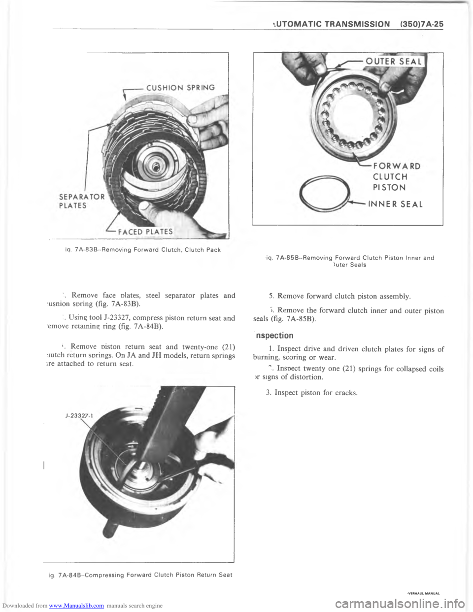 CHEVROLET CAMARO 1980 2.G Workshop Manual Downloaded from www.Manualslib.com manuals search engine   	    	   	              @   A   C @!$79 A       R  - & 0 1 $ ( 7  ! 0 / =  / ,   *) 6 + #   *) 6+ #  