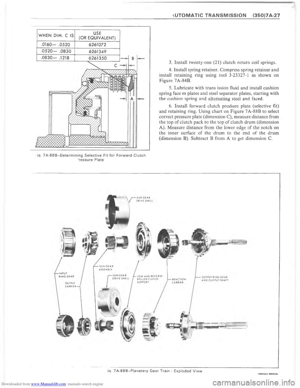 CHEVROLET CAMARO 1980 2.G Workshop Manual Downloaded from www.Manualslib.com manuals search engine   	    	   	              @   A   C AA          5     ?7 8 @         	    	