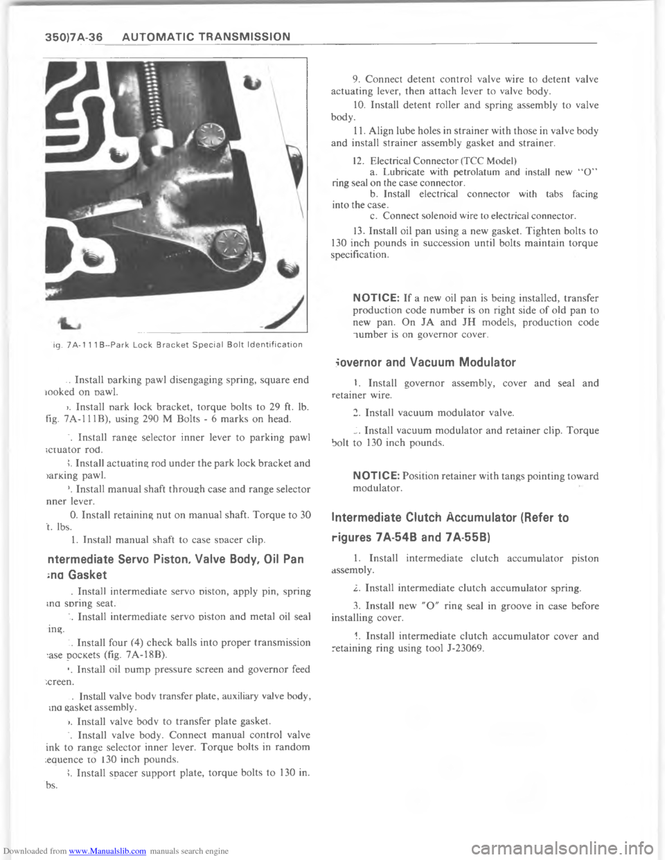CHEVROLET CAMARO 1980 2.G Workshop Manual Downloaded from www.Manualslib.com manuals search engine    @   A    E    	    	   	         !$79 A          / 8   0 + 8   /  + 8 - 6   . - + $ *  0 *6 