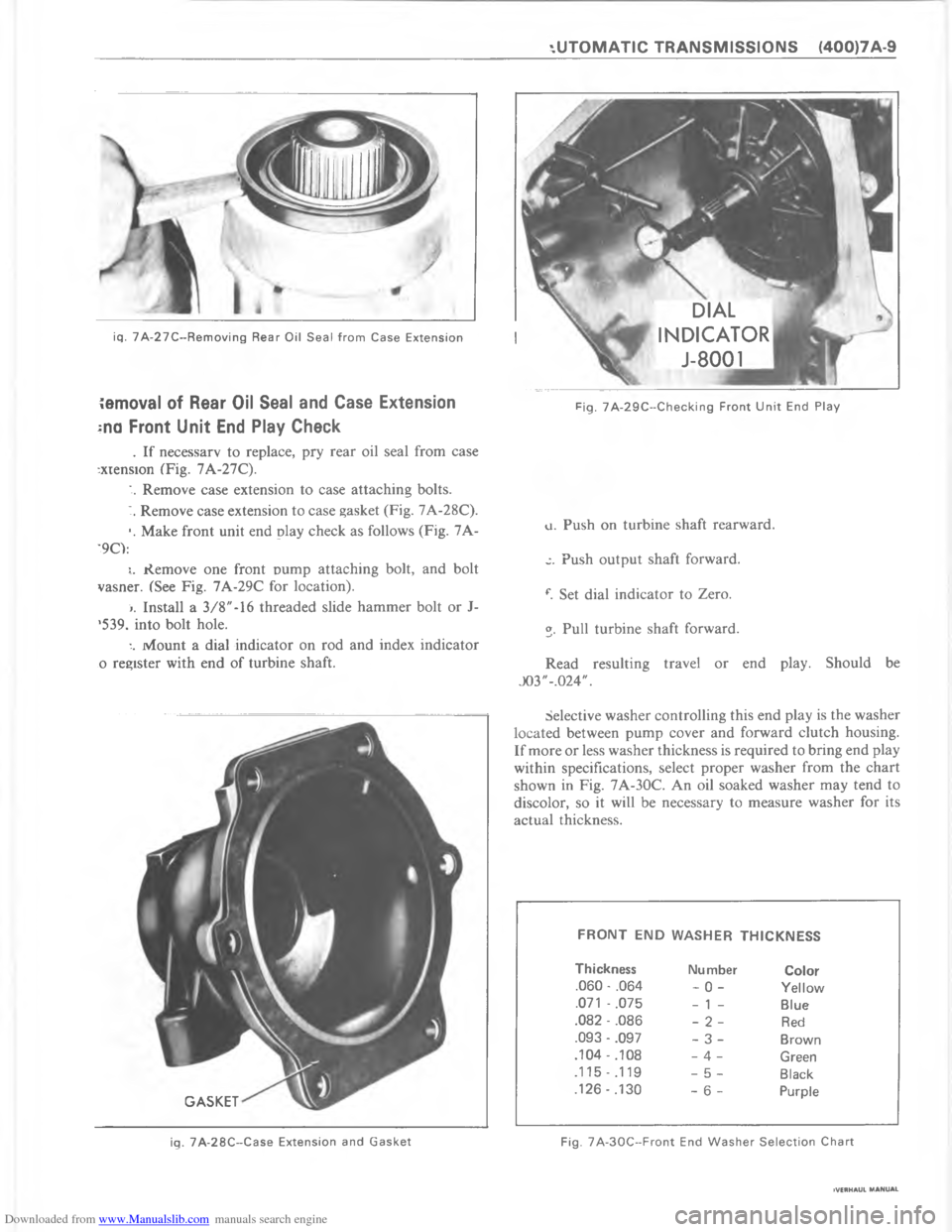 CHEVROLET CAMARO 1980 2.G Workshop Manual Downloaded from www.Manualslib.com manuals search engine   	    	   	             ?    A !$79 A   C A     - & 0 1 $ ( 7   -  /  $*  -  * 4/ 0 &    % -  
