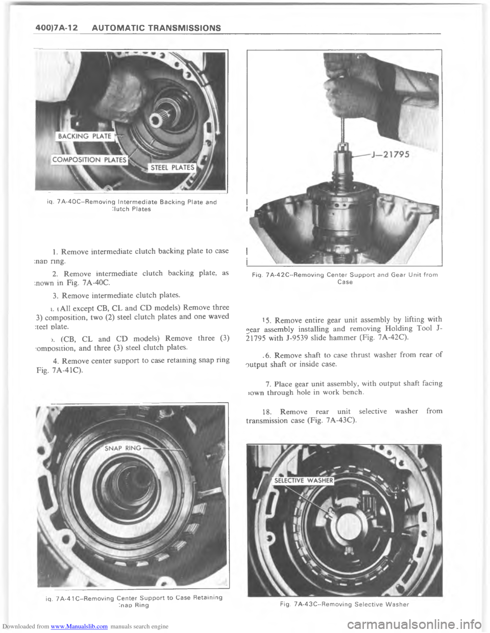 CHEVROLET CAMARO 1980 2.G Workshop Manual Downloaded from www.Manualslib.com manuals search engine  ?    A    C    	    	   	          !$79 A   ?   R  - & 0 1 $ ( 7   ( 6 - / & - , $  6 -    + 8 $( 7  