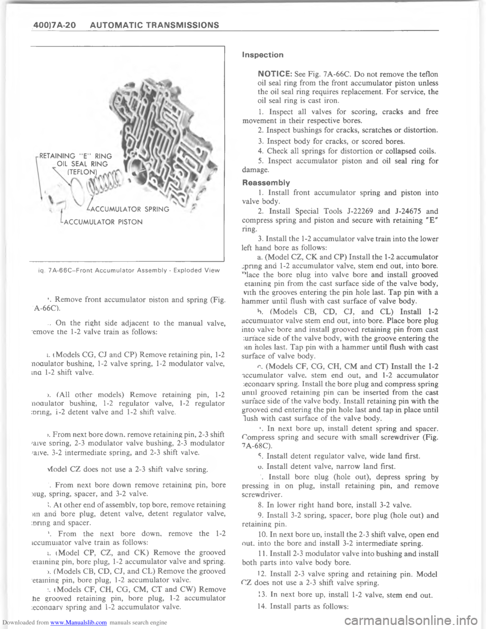 CHEVROLET CAMARO 1980 2.G Workshop Manual Downloaded from www.Manualslib.com manuals search engine ?   L A  C     	    	   	            	     ^ X   




*
>
;
:







6

